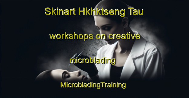 Skinart Hkhktseng Tau workshops on creative microblading | #MicrobladingTraining #MicrobladingClasses #SkinartTraining-Hong Kong