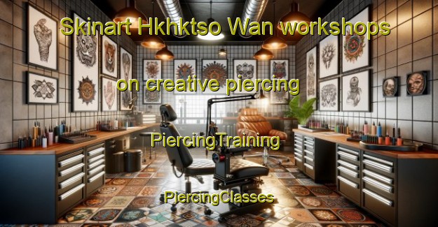 Skinart Hkhktso Wan workshops on creative piercing | #PiercingTraining #PiercingClasses #SkinartTraining-Hong Kong