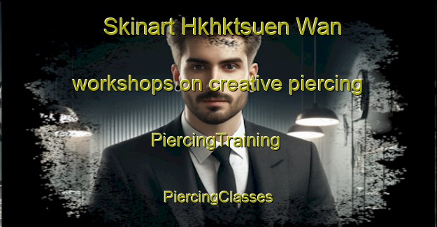 Skinart Hkhktsuen Wan workshops on creative piercing | #PiercingTraining #PiercingClasses #SkinartTraining-Hong Kong