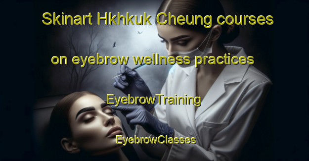 Skinart Hkhkuk Cheung courses on eyebrow wellness practices | EyebrowTraining | EyebrowClasses | SkinartTraining-Hong Kong