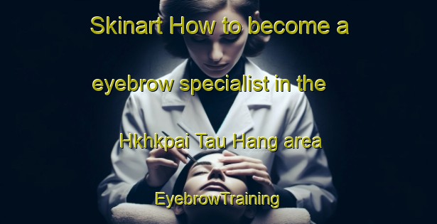 Skinart How to become a eyebrow specialist in the Hkhkpai Tau Hang area | EyebrowTraining | EyebrowClasses | SkinartTraining-Hong Kong
