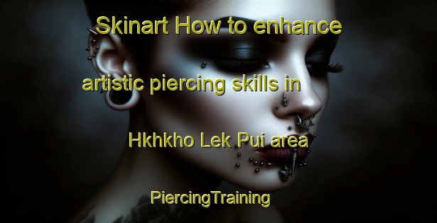 Skinart How to enhance artistic piercing skills in Hkhkho Lek Pui area | PiercingTraining | PiercingClasses | SkinartTraining-Hong Kong