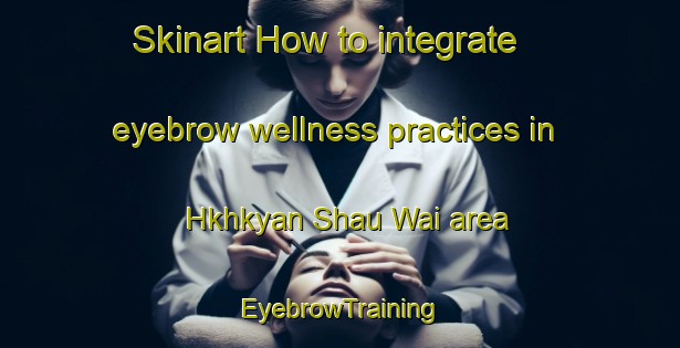 Skinart How to integrate eyebrow wellness practices in Hkhkyan Shau Wai area | EyebrowTraining | EyebrowClasses | SkinartTraining-Hong Kong