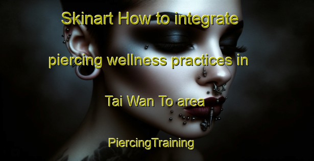 Skinart How to integrate piercing wellness practices in Tai Wan To area | PiercingTraining | PiercingClasses | SkinartTraining-Hong Kong