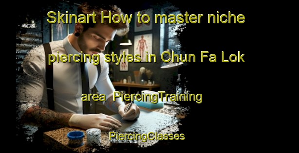 Skinart How to master niche piercing styles in Chun Fa Lok area | PiercingTraining | PiercingClasses | SkinartTraining-Hong Kong
