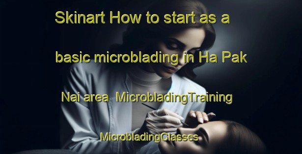 Skinart How to start as a basic microblading in Ha Pak Nai area | MicrobladingTraining | MicrobladingClasses | SkinartTraining-Hong Kong