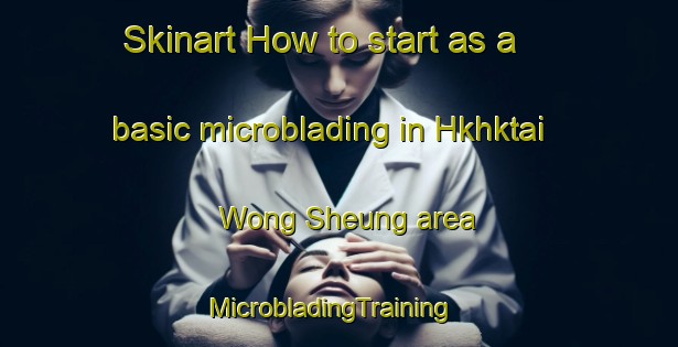Skinart How to start as a basic microblading in Hkhktai Wong Sheung area | MicrobladingTraining | MicrobladingClasses | SkinartTraining-Hong Kong