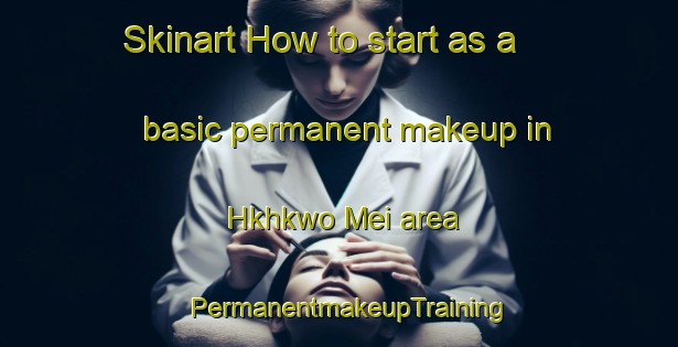 Skinart How to start as a basic permanent makeup in Hkhkwo Mei area | PermanentmakeupTraining | PermanentmakeupClasses | SkinartTraining-Hong Kong