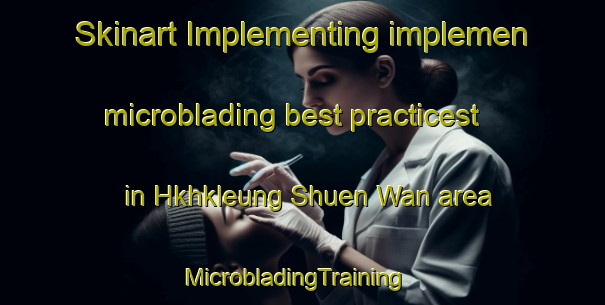 Skinart Implementing implemen microblading best practicest in Hkhkleung Shuen Wan area | MicrobladingTraining | MicrobladingClasses | SkinartTraining-Hong Kong