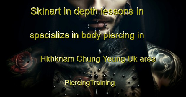 Skinart In-depth lessons in specialize in body piercing in Hkhknam Chung Yeung Uk area | PiercingTraining | PiercingClasses | SkinartTraining-Hong Kong