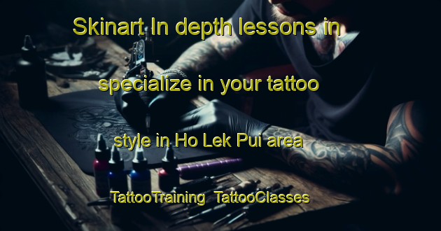 Skinart In-depth lessons in specialize in your tattoo style in Ho Lek Pui area | TattooTraining | TattooClasses | SkinartTraining-Hong Kong