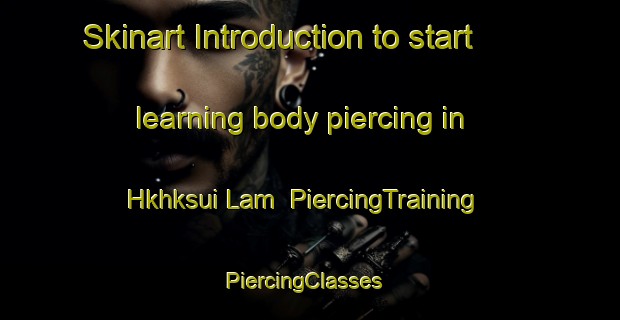Skinart Introduction to start learning body piercing in Hkhksui Lam | PiercingTraining | PiercingClasses | SkinartTraining-Hong Kong