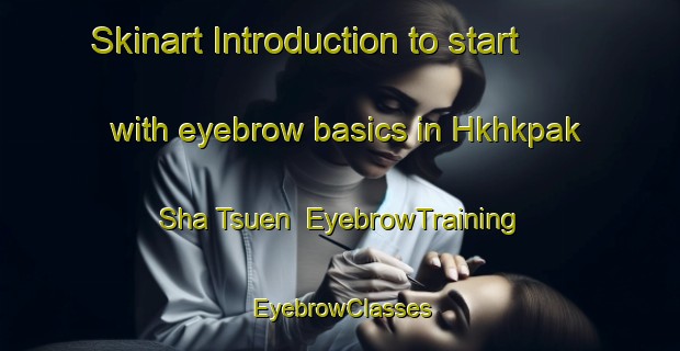 Skinart Introduction to start with eyebrow basics in Hkhkpak Sha Tsuen | EyebrowTraining | EyebrowClasses | SkinartTraining-Hong Kong