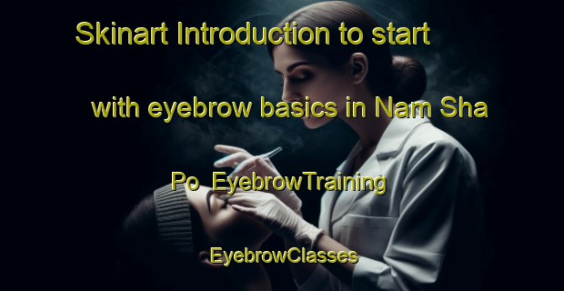 Skinart Introduction to start with eyebrow basics in Nam Sha Po | EyebrowTraining | EyebrowClasses | SkinartTraining-Hong Kong
