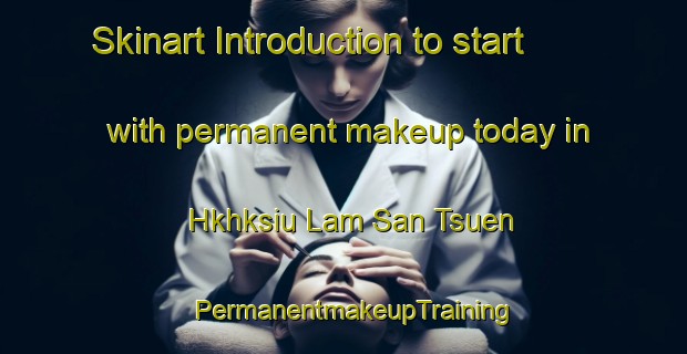 Skinart Introduction to start with permanent makeup today in Hkhksiu Lam San Tsuen | PermanentmakeupTraining | PermanentmakeupClasses | SkinartTraining-Hong Kong