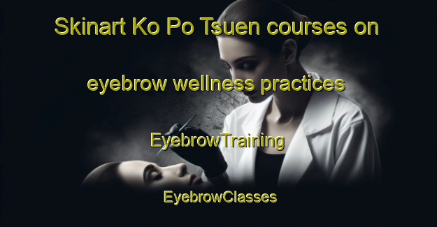 Skinart Ko Po Tsuen courses on eyebrow wellness practices | EyebrowTraining | EyebrowClasses | SkinartTraining-Hong Kong