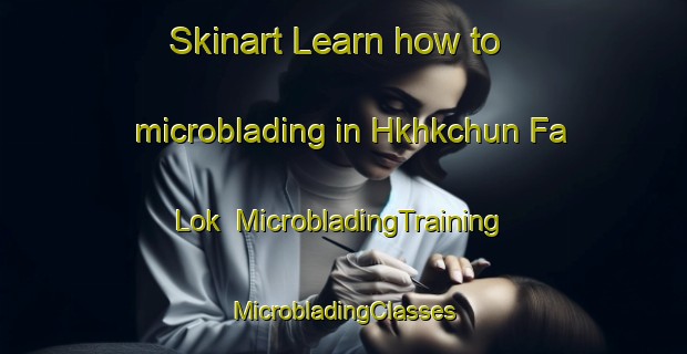 Skinart Learn how to microblading in Hkhkchun Fa Lok | #MicrobladingTraining #MicrobladingClasses #SkinartTraining-Hong Kong