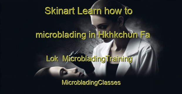 Skinart Learn how to microblading in Hkhkchun Fa Lok | #MicrobladingTraining #MicrobladingClasses #SkinartTraining-Hong Kong