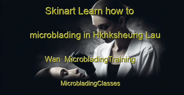 Skinart Learn how to microblading in Hkhksheung Lau Wan | MicrobladingTraining | MicrobladingClasses | SkinartTraining-Hong Kong