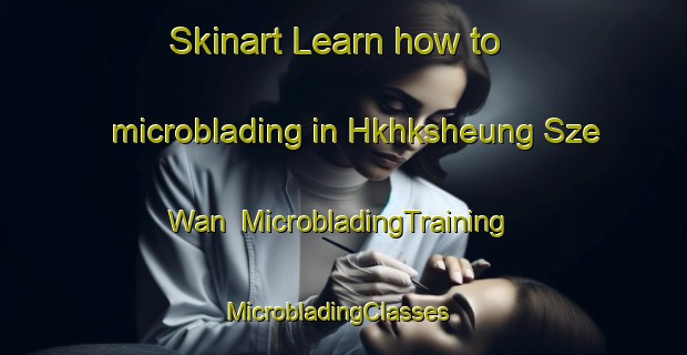 Skinart Learn how to microblading in Hkhksheung Sze Wan | MicrobladingTraining | MicrobladingClasses | SkinartTraining-Hong Kong