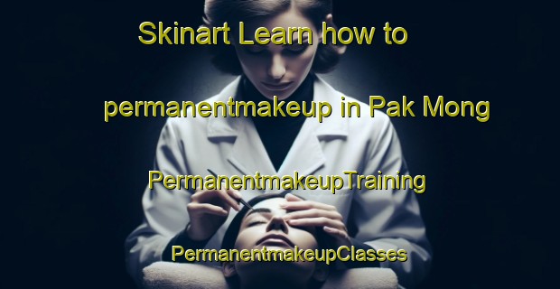 Skinart Learn how to permanentmakeup in Pak Mong | PermanentmakeupTraining | PermanentmakeupClasses | SkinartTraining-Hong Kong