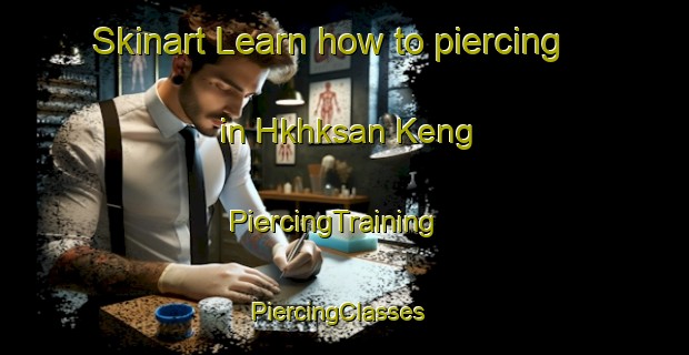 Skinart Learn how to piercing in Hkhksan Keng | PiercingTraining | PiercingClasses | SkinartTraining-Hong Kong