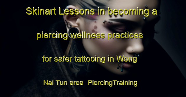 Skinart Lessons in becoming a piercing wellness practices for safer tattooing in Wong Nai Tun area | PiercingTraining | PiercingClasses | SkinartTraining-Hong Kong