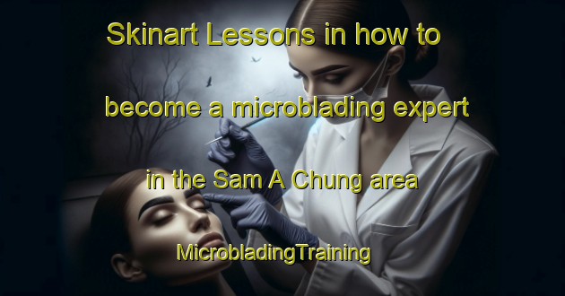 Skinart Lessons in how to become a microblading expert in the Sam A Chung area | MicrobladingTraining | MicrobladingClasses | SkinartTraining-Hong Kong