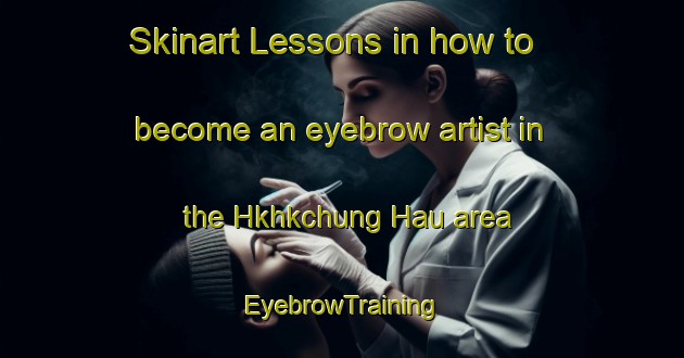 Skinart Lessons in how to become an eyebrow artist in the Hkhkchung Hau area | EyebrowTraining | EyebrowClasses | SkinartTraining-Hong Kong