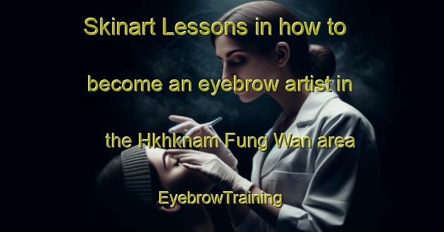 Skinart Lessons in how to become an eyebrow artist in the Hkhknam Fung Wan area | EyebrowTraining | EyebrowClasses | SkinartTraining-Hong Kong