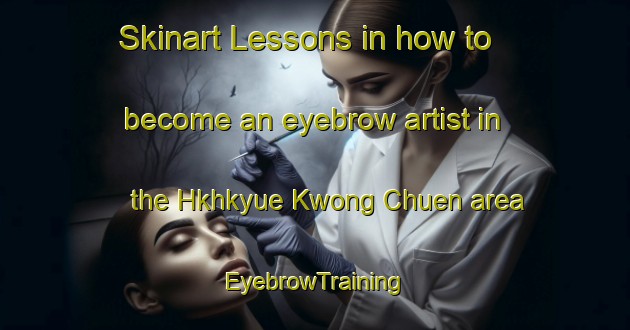 Skinart Lessons in how to become an eyebrow artist in the Hkhkyue Kwong Chuen area | EyebrowTraining | EyebrowClasses | SkinartTraining-Hong Kong