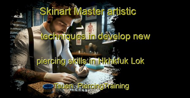 Skinart Master artistic techniques in develop new piercing skills in Hkhkfuk Lok Tsuen | PiercingTraining | PiercingClasses | SkinartTraining-Hong Kong