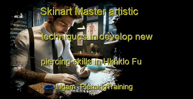 Skinart Master artistic techniques in develop new piercing skills in Hkhklo Fu Ngam | PiercingTraining | PiercingClasses | SkinartTraining-Hong Kong