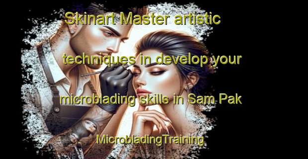 Skinart Master artistic techniques in develop your microblading skills in Sam Pak | MicrobladingTraining | MicrobladingClasses | SkinartTraining-Hong Kong