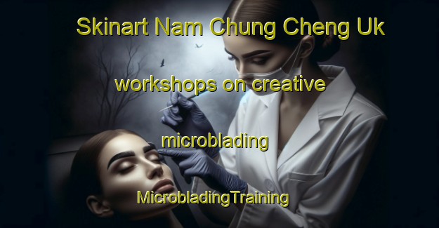 Skinart Nam Chung Cheng Uk workshops on creative microblading | MicrobladingTraining | MicrobladingClasses | SkinartTraining-Hong Kong