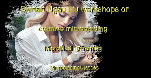Skinart Ngau Liu workshops on creative microblading | MicrobladingTraining | MicrobladingClasses | SkinartTraining-Hong Kong