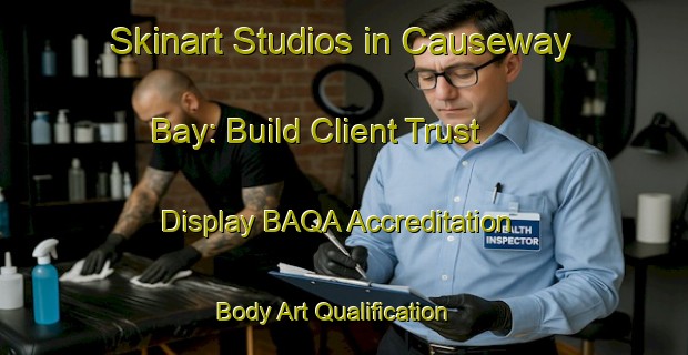 Skinart Studios in Causeway Bay: Build Client Trust - Display BAQA Accreditation | Body Art Qualification Authority | BAQA-Hong Kong