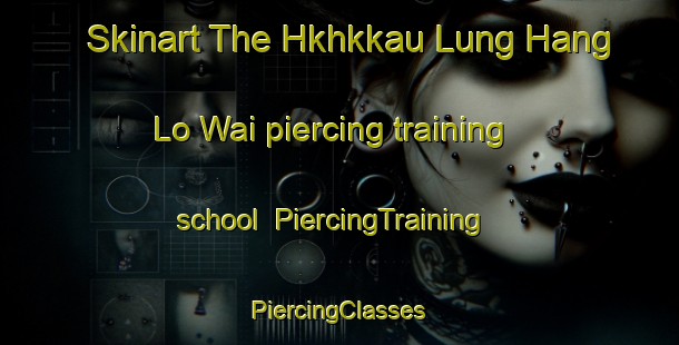 Skinart The Hkhkkau Lung Hang Lo Wai piercing training school | #PiercingTraining #PiercingClasses #SkinartTraining-Hong Kong