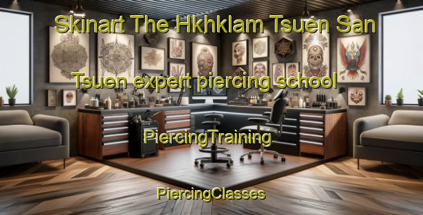 Skinart The Hkhklam Tsuen San Tsuen expert piercing school | #PiercingTraining #PiercingClasses #SkinartTraining-Hong Kong