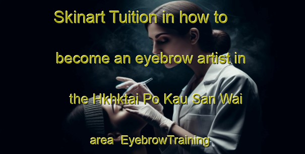 Skinart Tuition in how to become an eyebrow artist in the Hkhktai Po Kau San Wai area | EyebrowTraining | EyebrowClasses | SkinartTraining-Hong Kong
