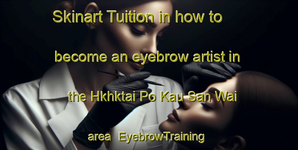 Skinart Tuition in how to become an eyebrow artist in the Hkhktai Po Kau San Wai area | EyebrowTraining | EyebrowClasses | SkinartTraining-Hong Kong